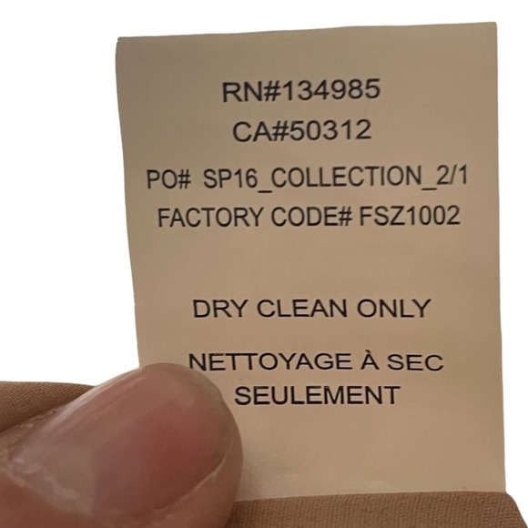 For Love & Lemons Pia Dress Pale Peach V-Neck Midi Low Back Adjustable Straps M - Picture 7 of 9